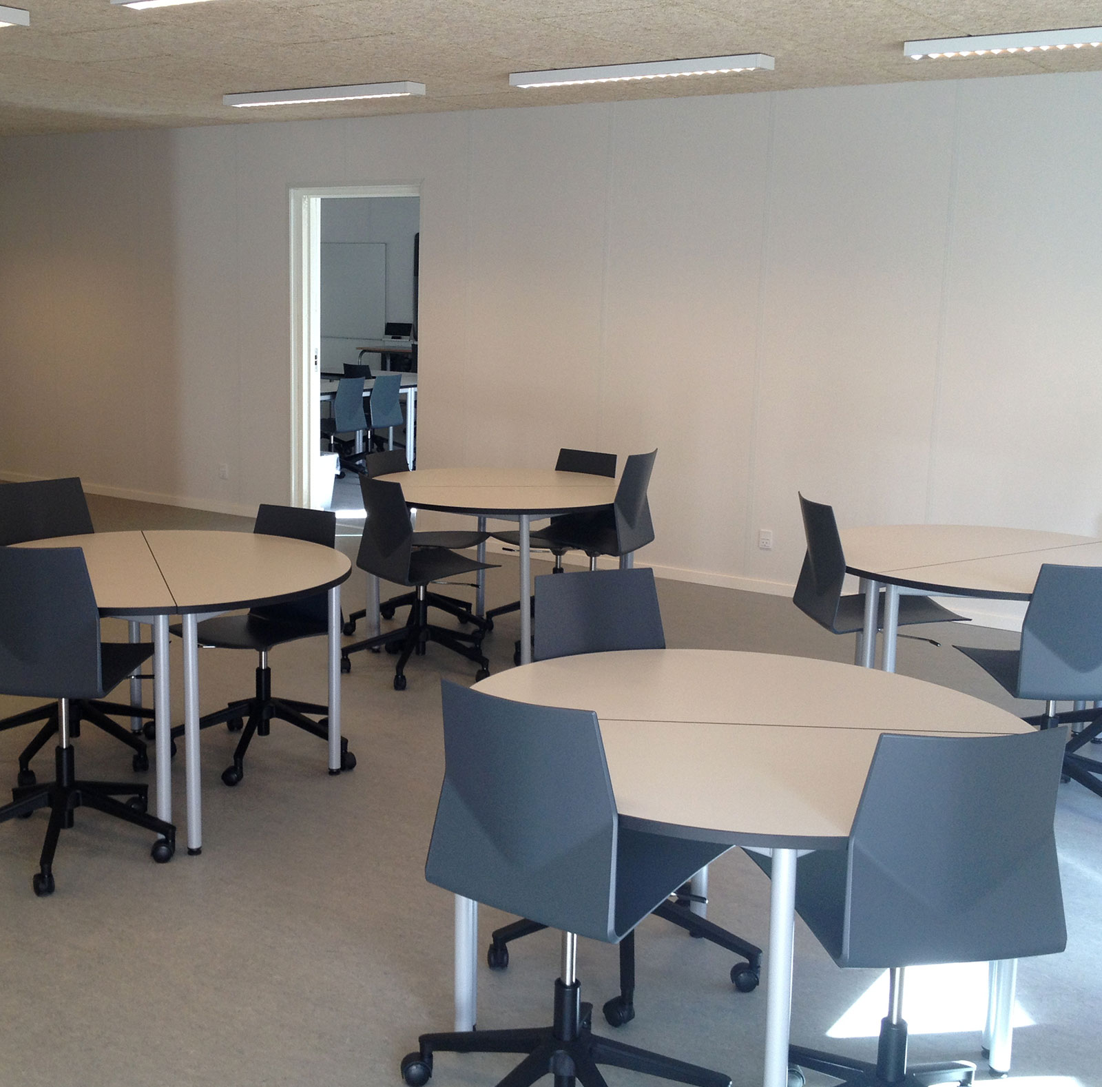 Klasselokale i undervisningsmoduler