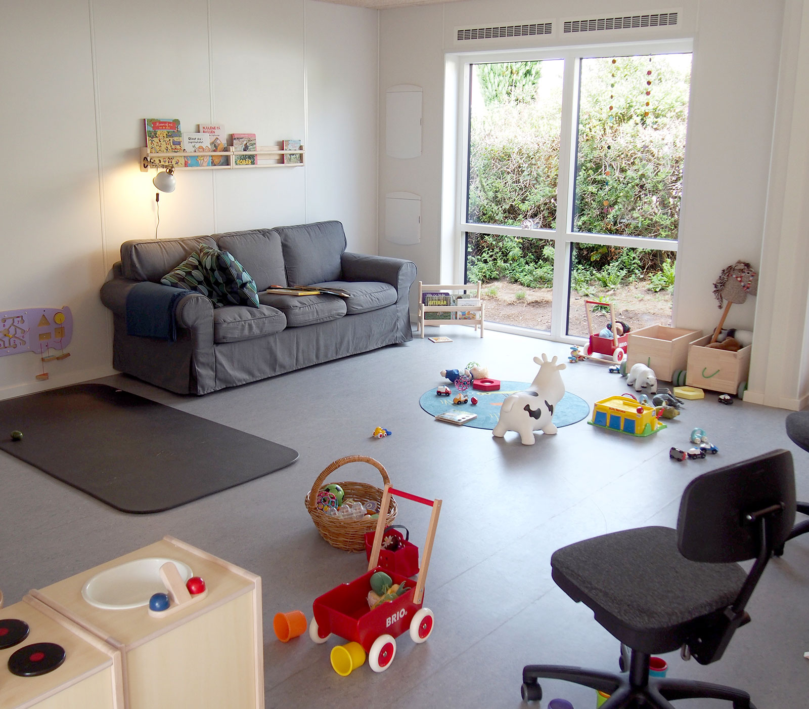 Fællesrum/legerum i en institution